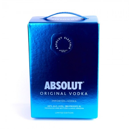 ABSOLUT ELECTRIK (Абсолют електрик) 40% 3L